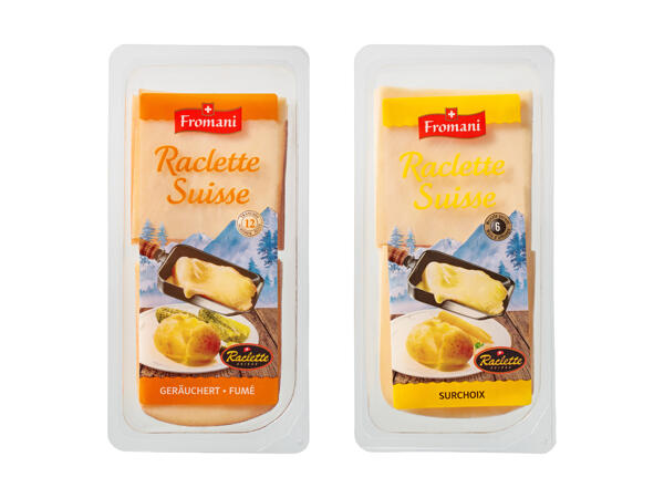 Raclette en tranches
