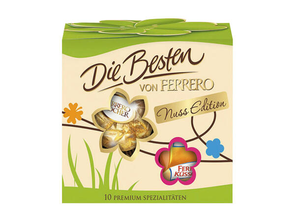 DIE BESTEN Mini-Geschenkbox Nuss