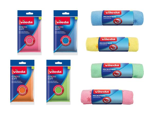 VILEDA(R) Køkkensvamp/​Mikrofiberklud