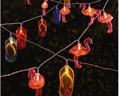Solar Garden LED String Lights