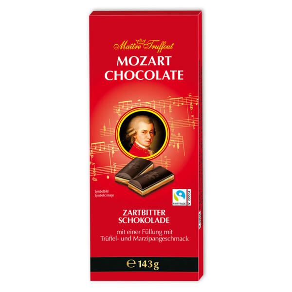 Mozart Zartbitter Schokolade