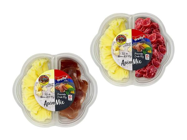 Plateau apéritif à la Tête de Moine
