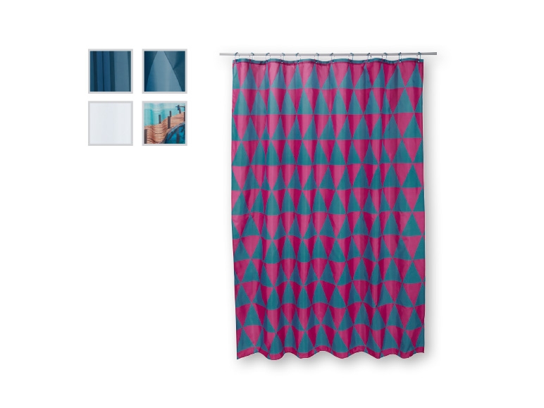 MIOMARE Shower Curtain 180 x 200cm