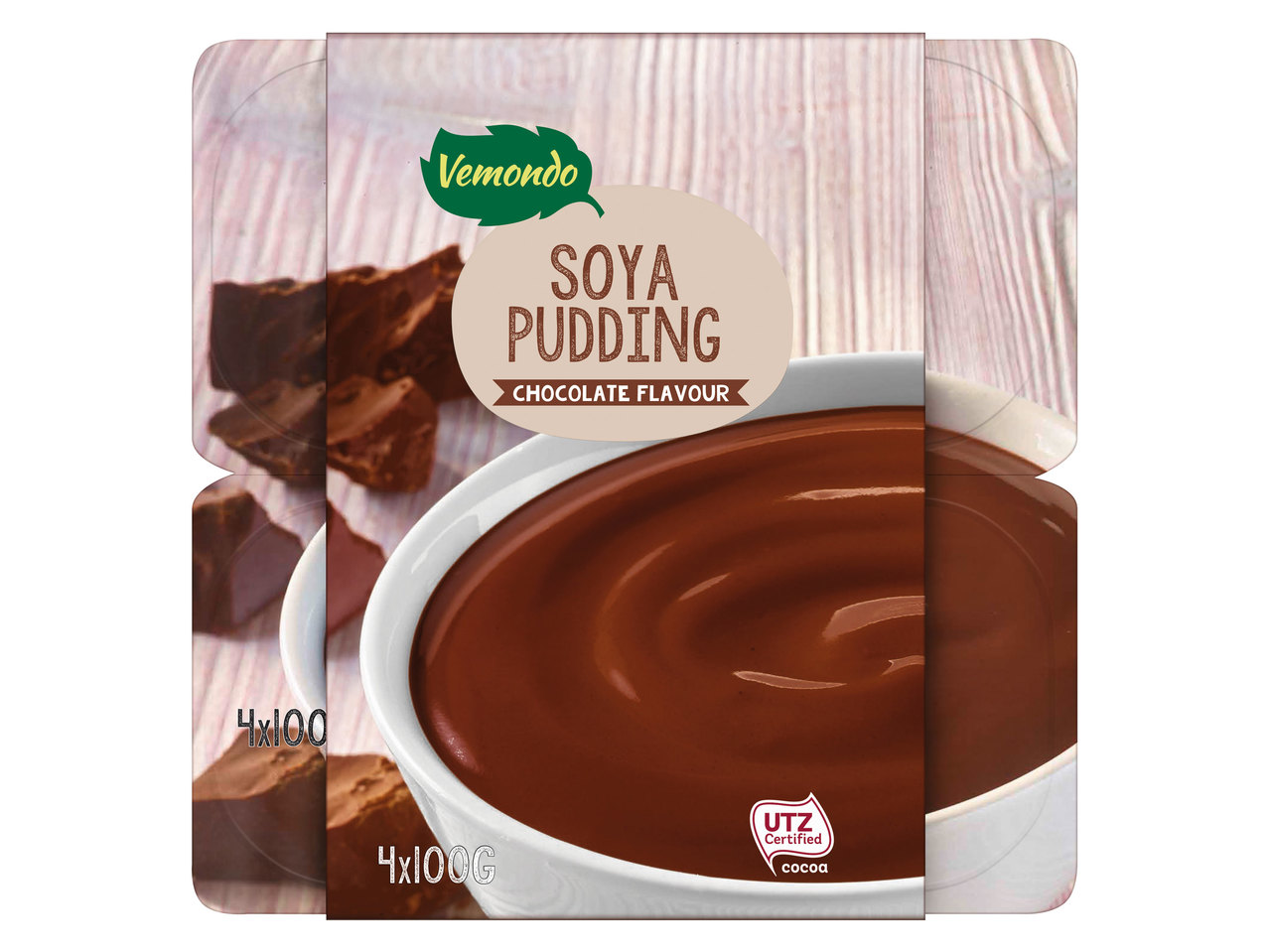VEMONDO Laktosefreies Soja-Dessert