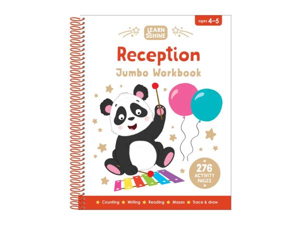 Learn & Shine Reception Jumbo Workbook