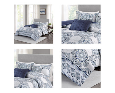 Huntington Home 4-Piece Reversible Bedding Set