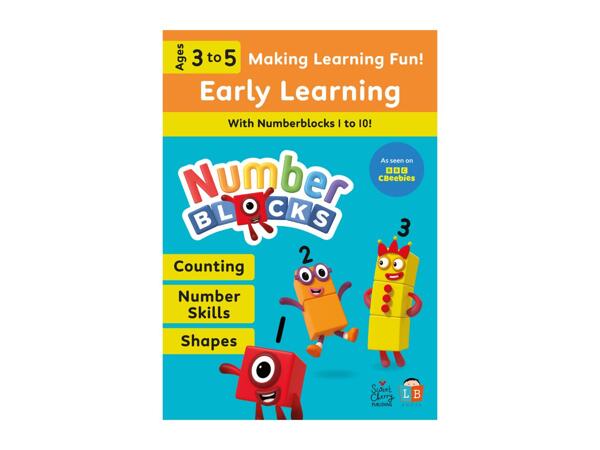 Number Blocks Educational Book
