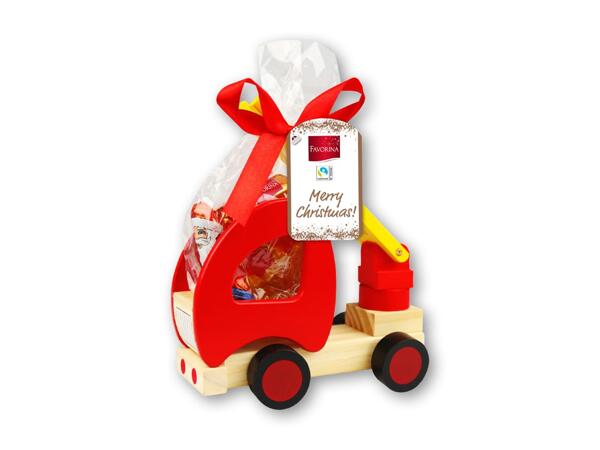 Legetøj med chokolade