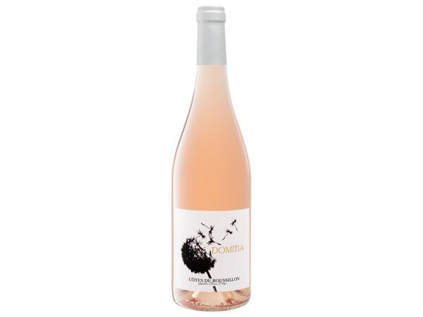 AOP Côtes du Rouissillon rosé Domitia, French