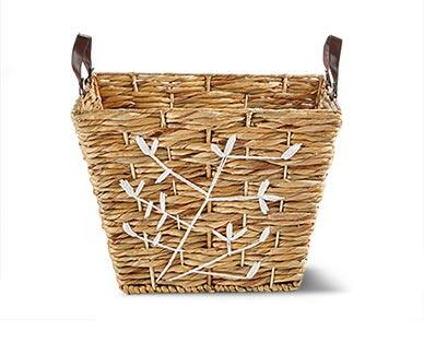Huntington Home Embroidered Basket
