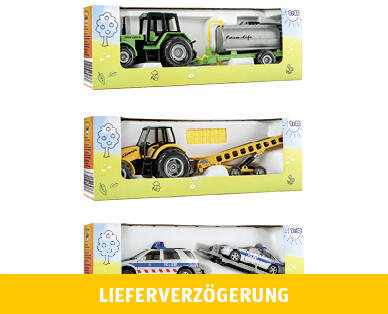 TOYLINO 
 TRAKTOREN-GELÄNDEWAGEN-SET