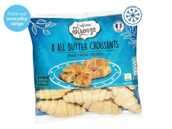 Confiserie Firenze 8 Frozen French All Butter Croissants
