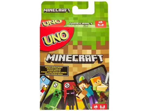 UNO Cards "Paw Patrol, Minecraft, Super Mario, Harry Potter"