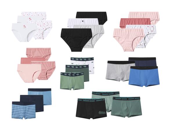 Slips, set de 4/boxers, set de 3