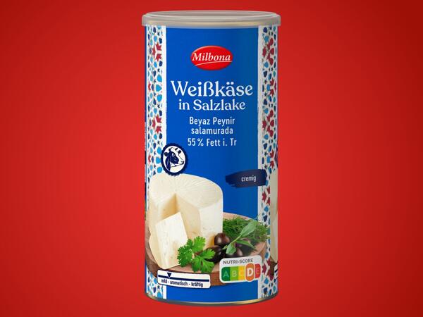Weißkäse in Salzlake