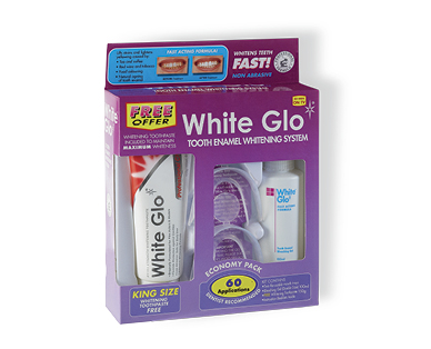 WHITE GLO TOOTH ENAMEL WHITENING SYSTEM