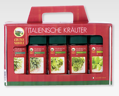 Herbes italiennes dans une boîte CUCINA NOBILE