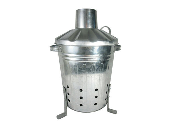 Heritage Gardening 25L Galvanised Mini Incinerator