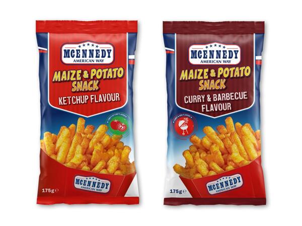 MCENNEDY Majs- og kartoffelsnack