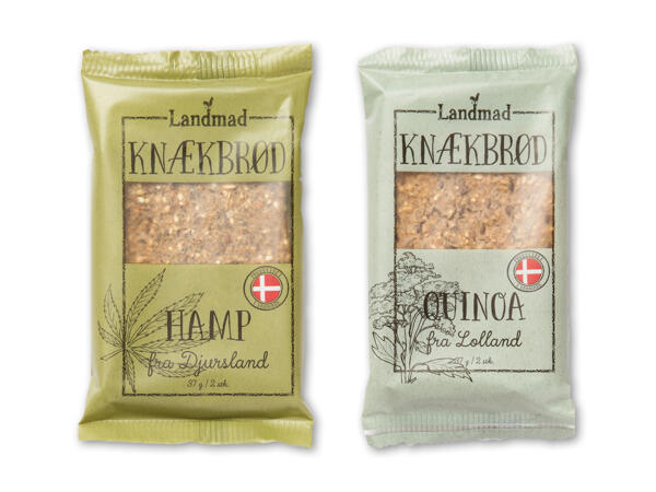 Landmad knækbrød