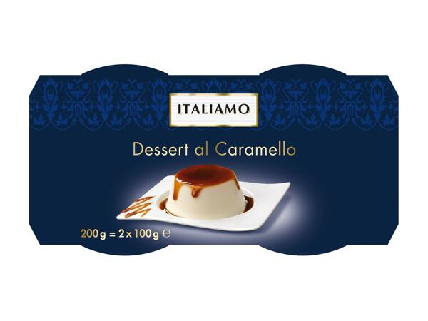 Panna cotta au caramel