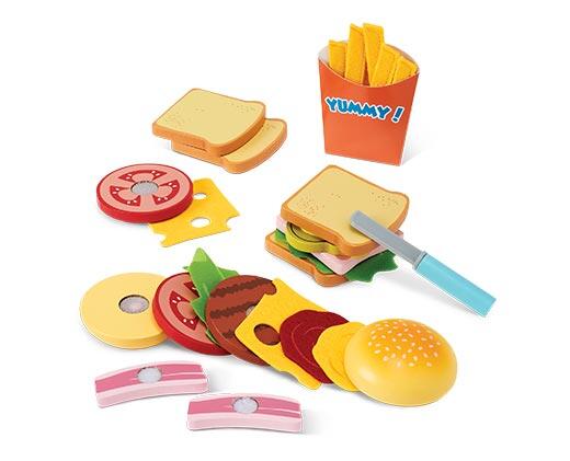 Bee Happy 
 Wooden Play Food Set