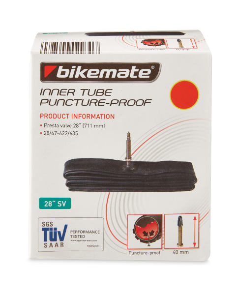 28" Presta Valve Bicycle Tube
