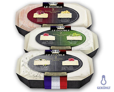 LE DOUBLE Französischer Weichkäse