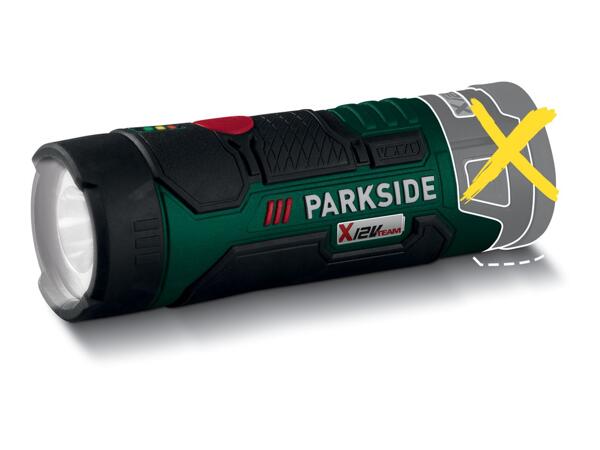 Parkside 12V Cordless LED Work Light - Bare Unit