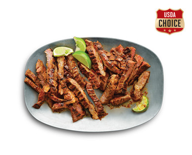 Fresh USDA Choice Garlic and Herb Marinated Flank Steak