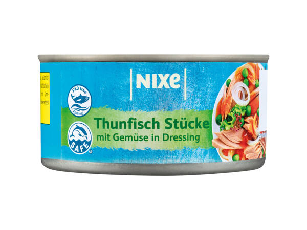 Thunfisch Stücke in Gemüse