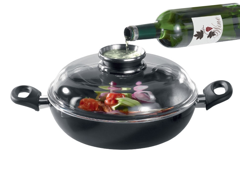 ERNESTO Aluminium Frying Pan with Lid