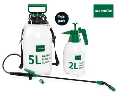 Pressure Sprayer Twin Pack