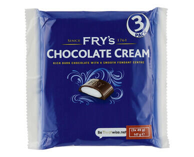 Fry's Chocolate Cream 3pk/147g