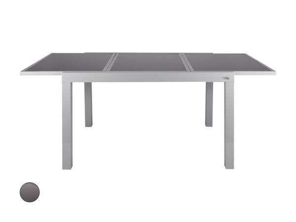 Table de jardin en aluminium