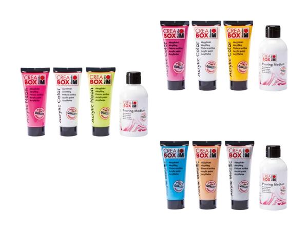 Set de couleurs acryliques Marabu (uniquement en Suisse romande)