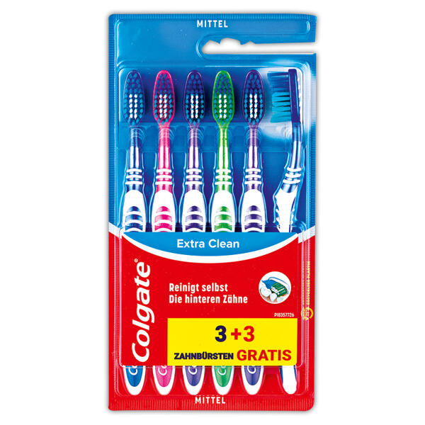 Vorteilspack Zahnbürsten Extra Clean