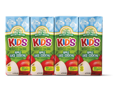 Nature's Nectar Kid's Reduced Calorie Juice Boxes