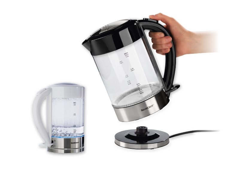 Silvercrest Kitchen Tools (R) 2,000W 1.5L Glass Kettle
