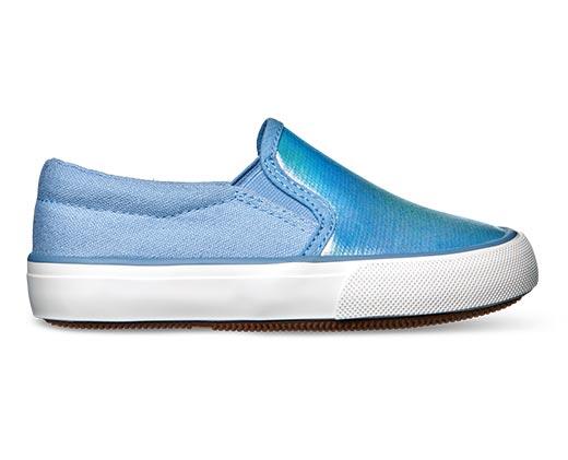 Lily & Dan Toddlers Memory Foam Canvas Slip Ons