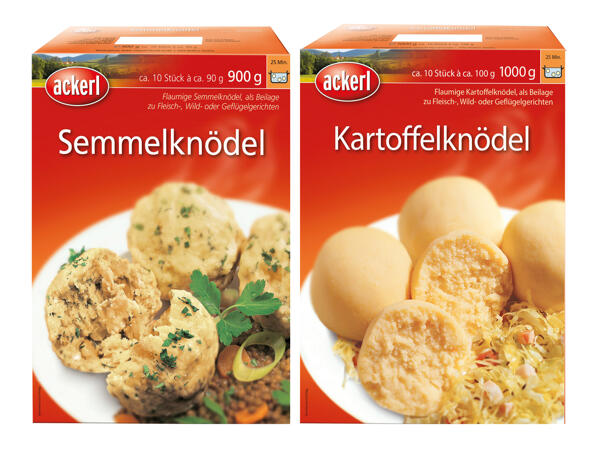Ackerl Kartoffel- oder Semmelknödel