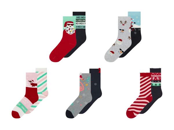 Chaussettes thermorégulatrices, 2 paires