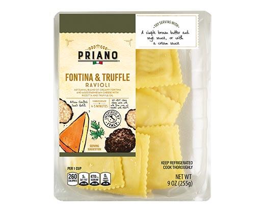 Priano Truffle or Bolognese Ravioli