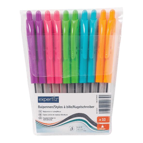 EXPERTIZ(R) 				Stylos à bille, 10 pcs