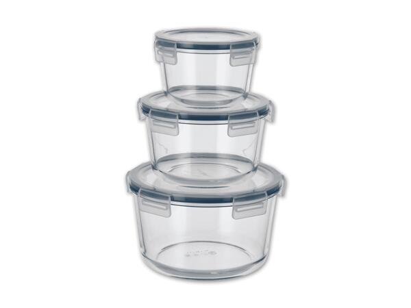 Premium-Frischhalte-dosen-Set, 3-teilig
