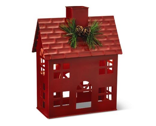 Merry Moments 
 LED Lighted Metal House