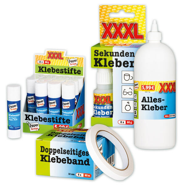 XXL-Klebesortiment