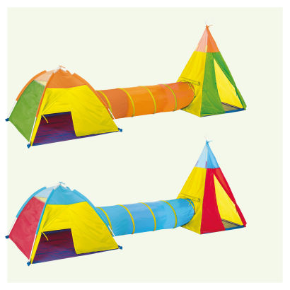 Tentes avec tunnel