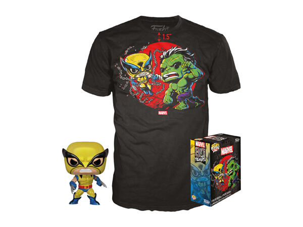 Funko Pop Figure & T-Shirt Set