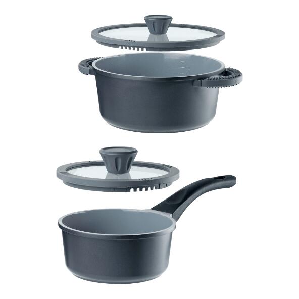 CROFTON(R) 				Aluminiumguss-Kochtopf oder -Stielkasserolle
